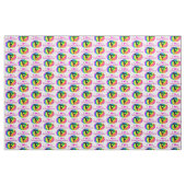 NIEDLICHE UND FARBHAFTE LIEBE GYMNASTICS-DESIGN STOFF (Yard (91,4 cm))