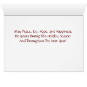 Niedliche und festliche Eule (Innenansicht Horizontal (Unten))