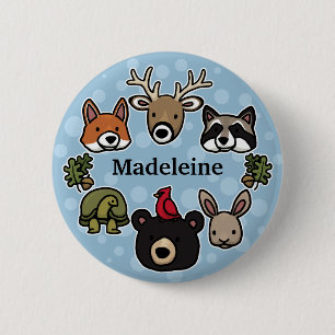Niedliche und freundliche Waldtiere, Name hinzufüg Button
