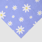 Niedliche und gürtelblaue und weiße Farbmuster Seidenpapier (Ausschnitt)