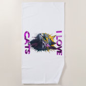 Niedliche und hübsche Katze s6 Strandtuch (Vorderseite)