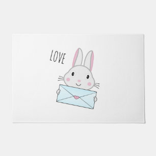 Niedliche und hübsche Liebe der Sonnenhäuser Fußmatte