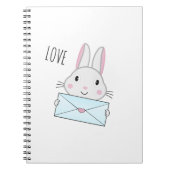 Niedliche und hübsche Liebe der Sonnenhäuser Notizblock (Vorderseite)