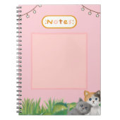 Niedliche und hübsche Notebooks Notizblock (Vorderseite)