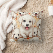 Niedliche und hübsche Welpen Kissen (Decke)