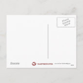 Niedliche und kinky Valentine Lippen Feiertagspostkarte (Rückseite)