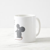 Niedliche und kleine Maus Kaffeetasse (VorderseiteRechts)