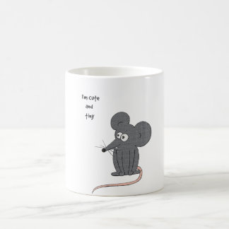 Niedliche und kleine Maus Kaffeetasse