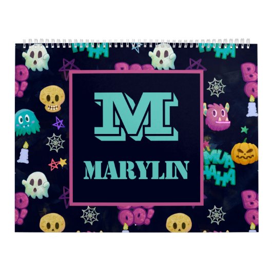 NIEDLICHE UND KREEPTIERE HALLOWENZEN IN DIE SCHULE KALENDER (Titelbild)