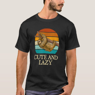 Niedliche und lazy Sloth Memes Sloth Themed Trend T-Shirt