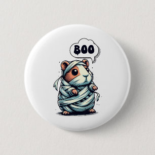 Niedliche und leckere Guinea Pig Halloween Button