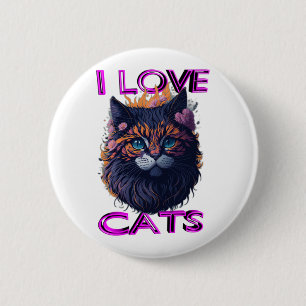 Niedliche und liebliche Katze s5 Button
