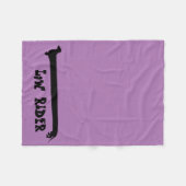 Niedliche und lustige Dackel Fleecedecke (Vorderseite (Horizontal))