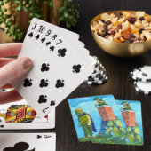 Niedliche und lustige Elf-Poker-Spielkarten Spielkarten (In Situ)