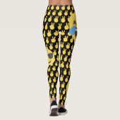 Niedliche und lustige Emoji-Leggings Leggings (Rückseite)