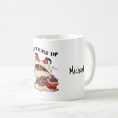 Niedliche und lustige Festcoffee Tasse (VorderseiteRechts)