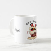 Niedliche und lustige Festcoffee Tasse (Vorderseite Links)