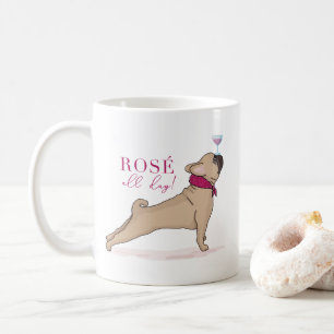 Niedliche und lustige französische kaffeetasse