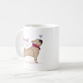 Niedliche und lustige französische kaffeetasse (Vorderseite Links)