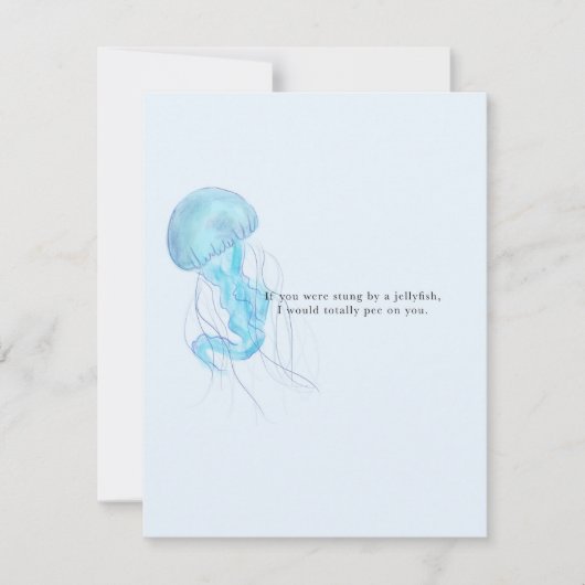 Niedliche und lustige Grußkarte Mitteilungskarte (Vorderseite)