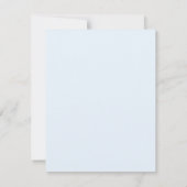 Niedliche und lustige Grußkarte Mitteilungskarte (Rückseite)