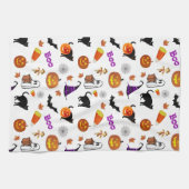 Niedliche und lustige Halloween Geschirrtuch (Horizontal)