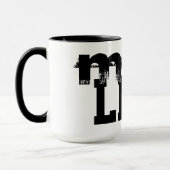 niedliche und lustige MAMA LIFE | Tasse (Links)