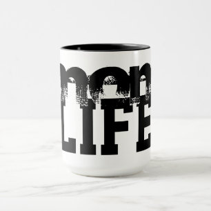 niedliche und lustige MAMA LIFE   Tasse