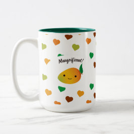 Niedliche und lustige Mangoificent Mango Zweifarbige Tasse