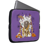 Niedliche und lustige Spooky-böse Katzen Laptopschutzhülle (Vorne Rechts)