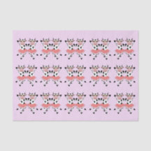 Niedliche und lustige tanzende Kühe