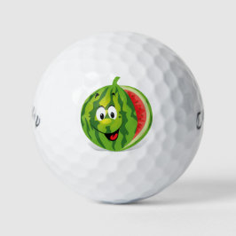 Niedliche und lustige Wassermelone Golfball