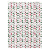 Niedliche und lustige Weihnachtskatze Tischdecke (Vorderseite)