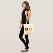 Niedliche und lustige zwei Donuts Design Tasche (Vorderseite (Model))