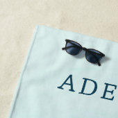 Niedliche und magische Meerjungfrauen Strandtuch (Beispiel)