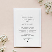 Niedliche und minimalistische Liebe