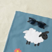 Niedliche und moderne Bauerntragnehmer Kinder Strandtuch (Beispiel)