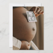 Niedliche und moderne Feet Glitzer Girl Dusche Einladung (Rückseite)