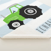 Niedliche und moderne Grüne Bauerntragnehmer Kinde Sherpadecke (3/4)