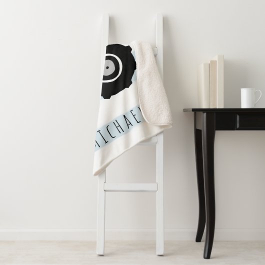 Niedliche und moderne Grüne Bauerntragnehmer Kinde Sherpadecke (Beispiel)