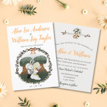 Niedliche und rustikale Illustrierte Kaninchenhoch