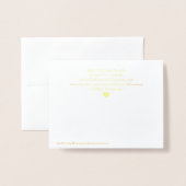 Niedliche und sonnige Hunde Weihnachtskarten Folienkarte (Rückseite mit Umschlag)