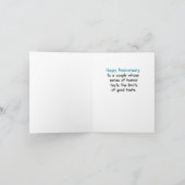 Niedliche und sonnige Kuh und Schweinebucht Jahres Karte (Innenseite)