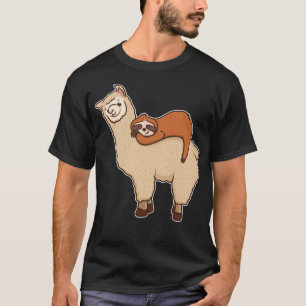 Niedliche und sonnige Schlaf am Lama Friend T-Shirt