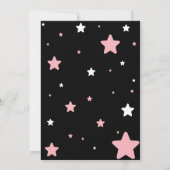 Niedliche und Spooky Ghost Pink Halloween Geburtst Einladung (Rückseite)