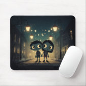 Niedliche und Spooky Zombies in Liebe - Mousepad (Mit Mouse)
