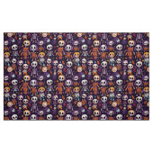 Niedliche und spukhafte Skelette zwischen den Must Stoff (Fat Quarter (45,7 x 55,9 cm))