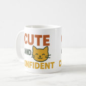 Niedliche und vertraute Cat Tasse Funny Inspiron (Vorderseite Links)