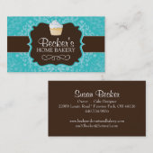 Niedliche und wunderliche Bäckerei-Geschäfts-Karte Visitenkarte (Vorne/Hinten)