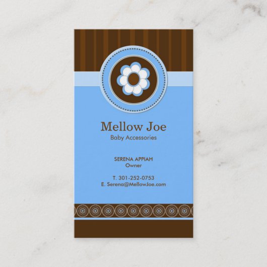 Niedliche und wunderliche Geschäfts-Karten Visitenkarte (Vorderseite)